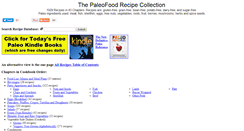Desktop Screenshot of paleofood.com